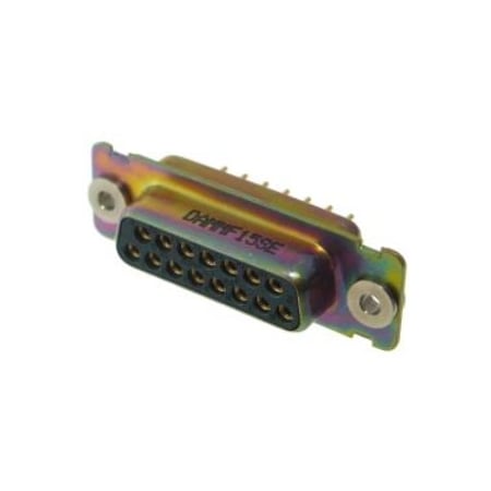 Itt Cannon DSUB 15F PCB STR F G50 ZINC DAMMF15SE